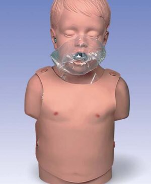 Torso de niño para resucitación cardiopulmonar